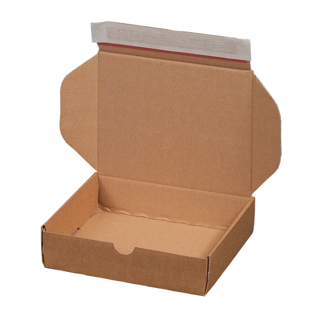 20x Modulbox 192x155x43mm A5 Postkarton Maxibriefkarton Box mit Selbstklebung, braun
